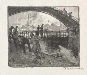 Canal St. Martin-slusen