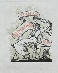 Paris Almanac, 1897: Bakside