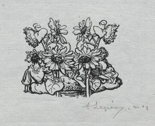 Pariseralmanakk, 1897: sluttvignett, sommer, 1897.