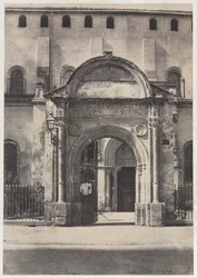 Porte Bachelier, Saint-Sernin kirke, Toulouse (Haute-Garonne)