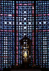Art Deco-vegg (glassmaleri)