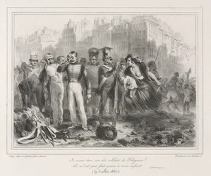 Album fra 1831: Jeg vil drepe en av Polignacs soldater. De sparte ikke barnet mitt (Historisk)