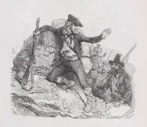 Smuglerne, fra The Complete Works of Béranger, 1836