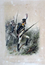 Tirailleur Voltigeur, Rifleman, 1859.