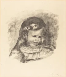 Claude Renoir, med senket hode