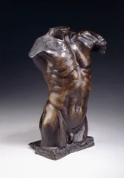 Mannlig overkropp - ny modell, ca. 1885