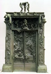The Gates of Hell, 1880-90 (bronse)