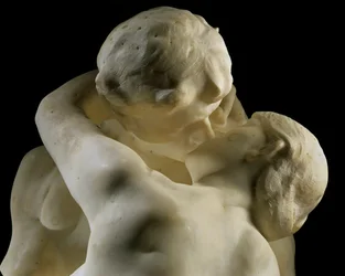 Kysset (detalj) 1888-1889