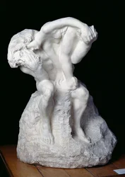 Skulptøren og hans muse, 1895