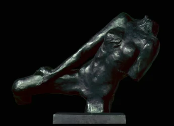 Kvinnens torso Bronseskulptur av Auguste Rodin (1840-1917) Paris, Musee Rodin