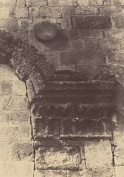Jerusalem. Innhegning av tempelet. Detaljer om Golden Gate