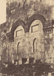 Jerusalem. Innhegning av templet. Golden Gate