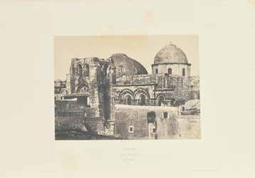 Jerusalem. Den hellige grav. Generelt syn.