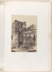 Tårnet til Den hellige gravs kirke i Jerusalem Jerusalem. Den hellige grav. Clocher (tittel på objekt)