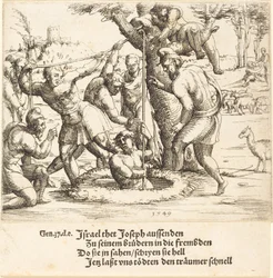 Joseph kastet i brønnen