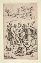 The Massacre of the Innocents (midtark fra serie med 3 ark)