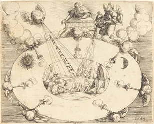 Åpningen av det syvende seglet, 1549.