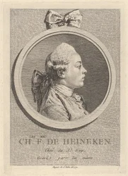 Portrett av Charles-Frédéric de Heinecken