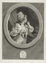 Vær i det minste diskret og du kan stole på meg-paret, 1789.