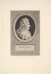 Portrett av Despréaux Nicolas Boileau, 1800.