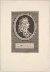Portrett av Ludvig XIV, 1779.