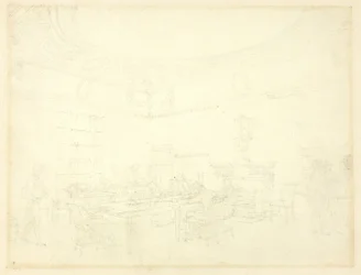 Studie for Board of Trade, fra Microcosm of London