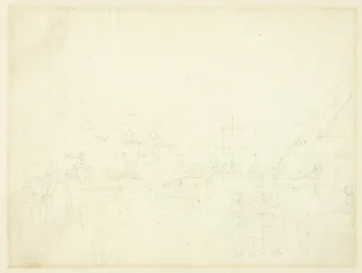 Studie for sykehus, Middlesex, fra Microcosm of London
