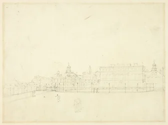 Studie for Dronningens palass, St. James Park