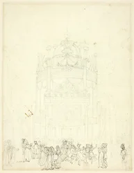 Studie for Vauxhall Garden