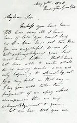 Et brev fra Augustus Wall Callcott, 7. mai 1838 1904