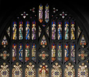 St. Alban, detalj, ca. 1841 (farget glass)