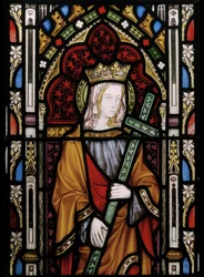 St. Helen, detalj (farget glass)