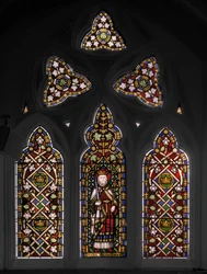St Oswald, 1846 (farget glass)