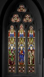St. Thomas, St. James The Great og St. James The Less, 1849 (farget glass)