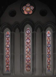 The Passion Of Christ, East Window, 1848-50 (farget glass)