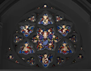 Tracery Window, 1850 (farget glass)
