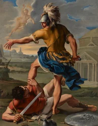Kampen mellom Aeneas og Turnus