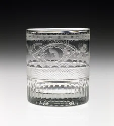 Tumler, ca. 1825 (blyglass)