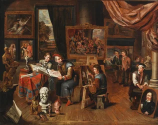 Et kunstnerstudio