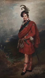 Augustus Frederick, hertug av Sussex, i høylandsdrakt, 1885