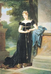 Portrett av Marie Laczinska (1786-1817) grevinne Walewska, 1812