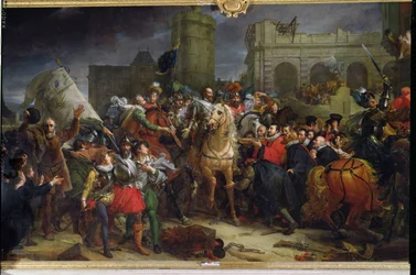 Henri IVs (1553-1610) inntog i Paris, 22. mars 1594