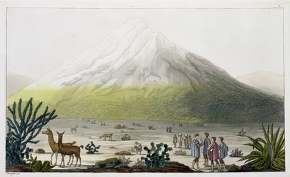 Mount Chimborazo, Ecuador, fra 