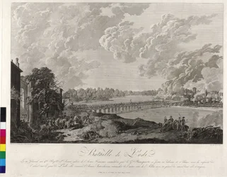 Slaget ved Lodi 1796 (kobbergravering)