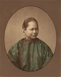 Jente fra Shanghai, 1870-tallet.