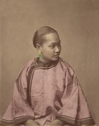 Jente fra Shanghai, 1870-tallet.