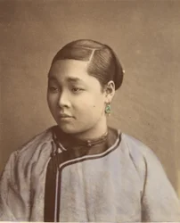 Jente fra Shanghai, 1870-tallet.