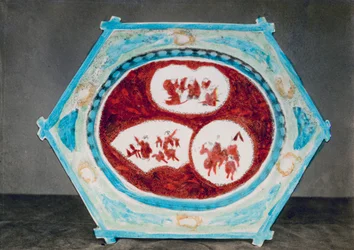 Kaga- eller Kutani-plate, 1882