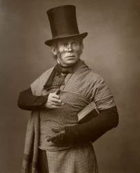 Den britiske skuespilleren Felix Morris i One Change, 1886.