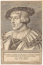 Portrett av keiser Ferdinand I 1503-1564, 1531.